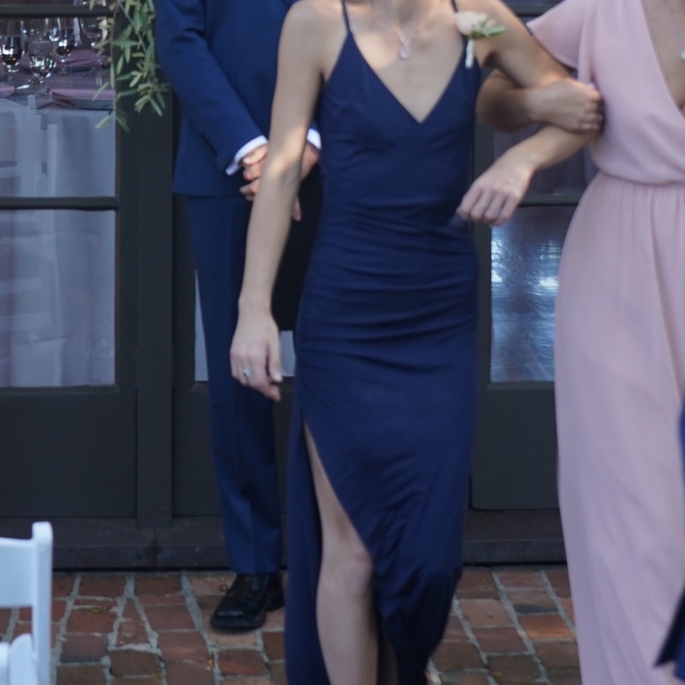 Navy Evening Gown